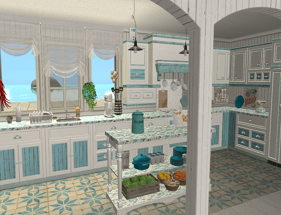 a preview of the kitchen