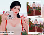 Instax Poses – The Sims 4